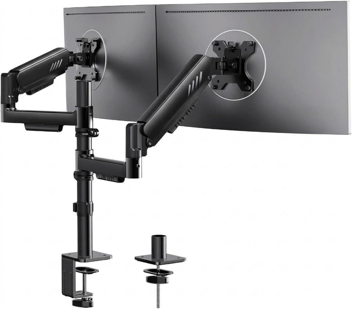 Vertical Dual Monitor Stand, 75x75