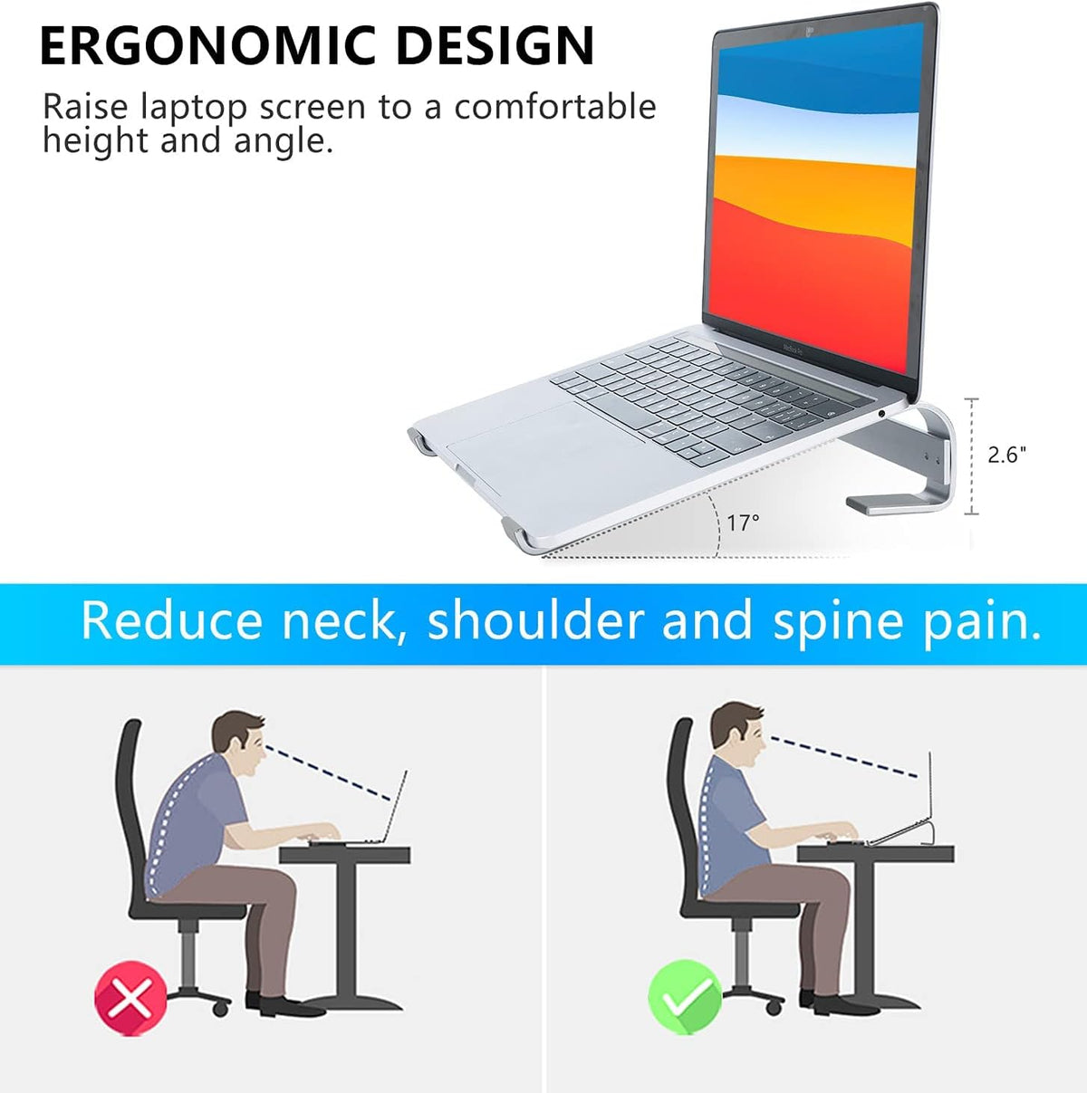 Ventilated Laptop Stand