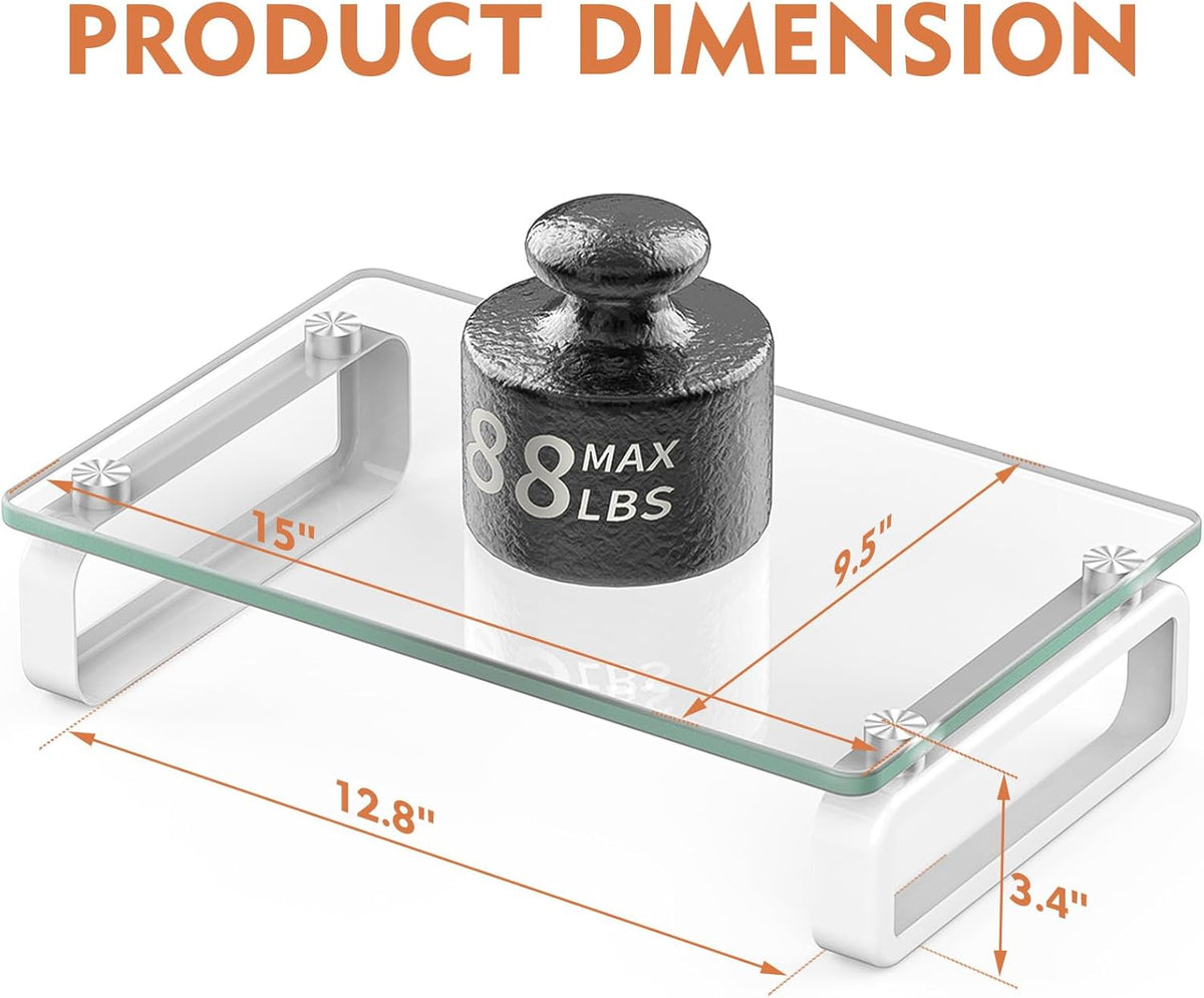 Computer Monitor Stand Riser Multi Media Desktop Stand