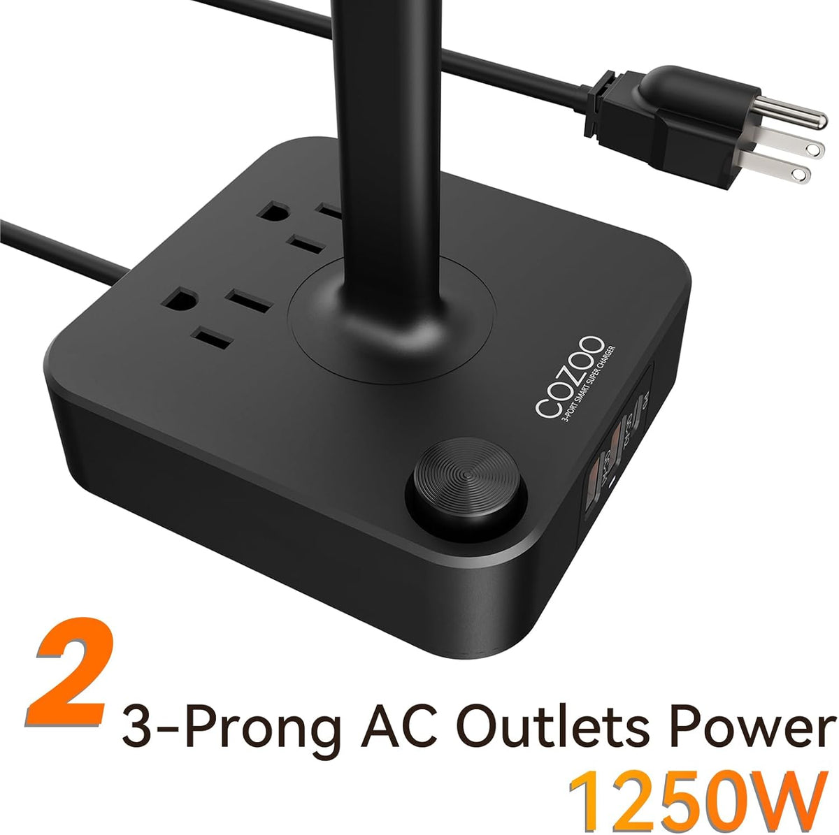 Headphone Stand with USB Charger Desktop Gaming Headset Holder Hanger