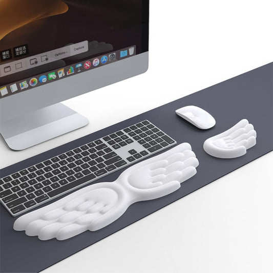 Angel Wing Wrist Rest Ergonomic Memory Foam Wrist Rest
