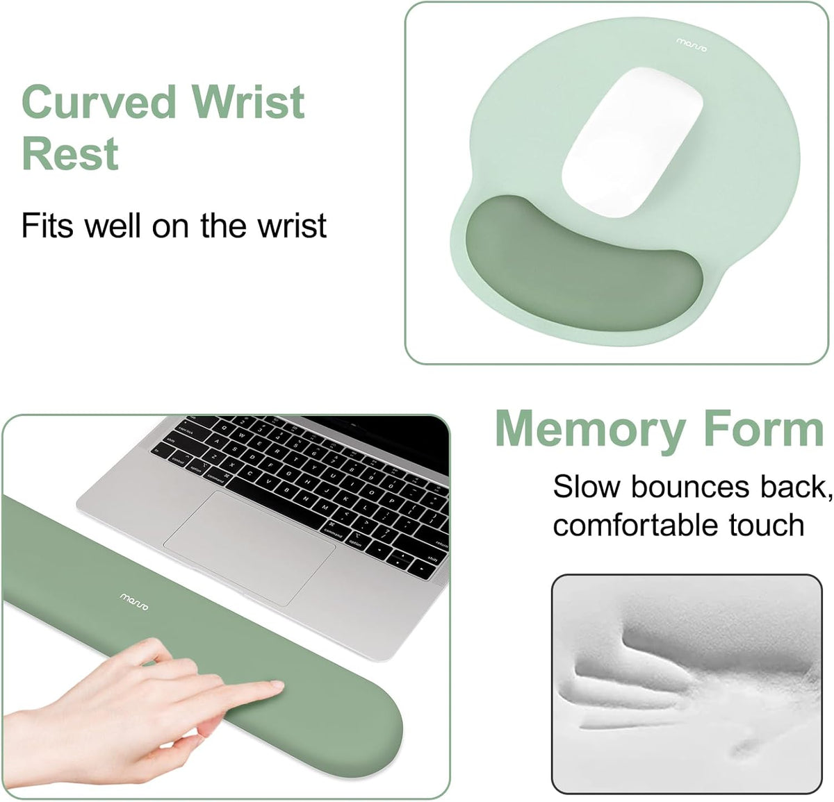 Wrist Rest Support, Green