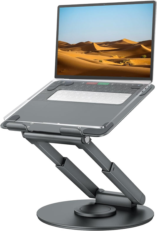 Telescopic Laptop Stand ° Swivel Base