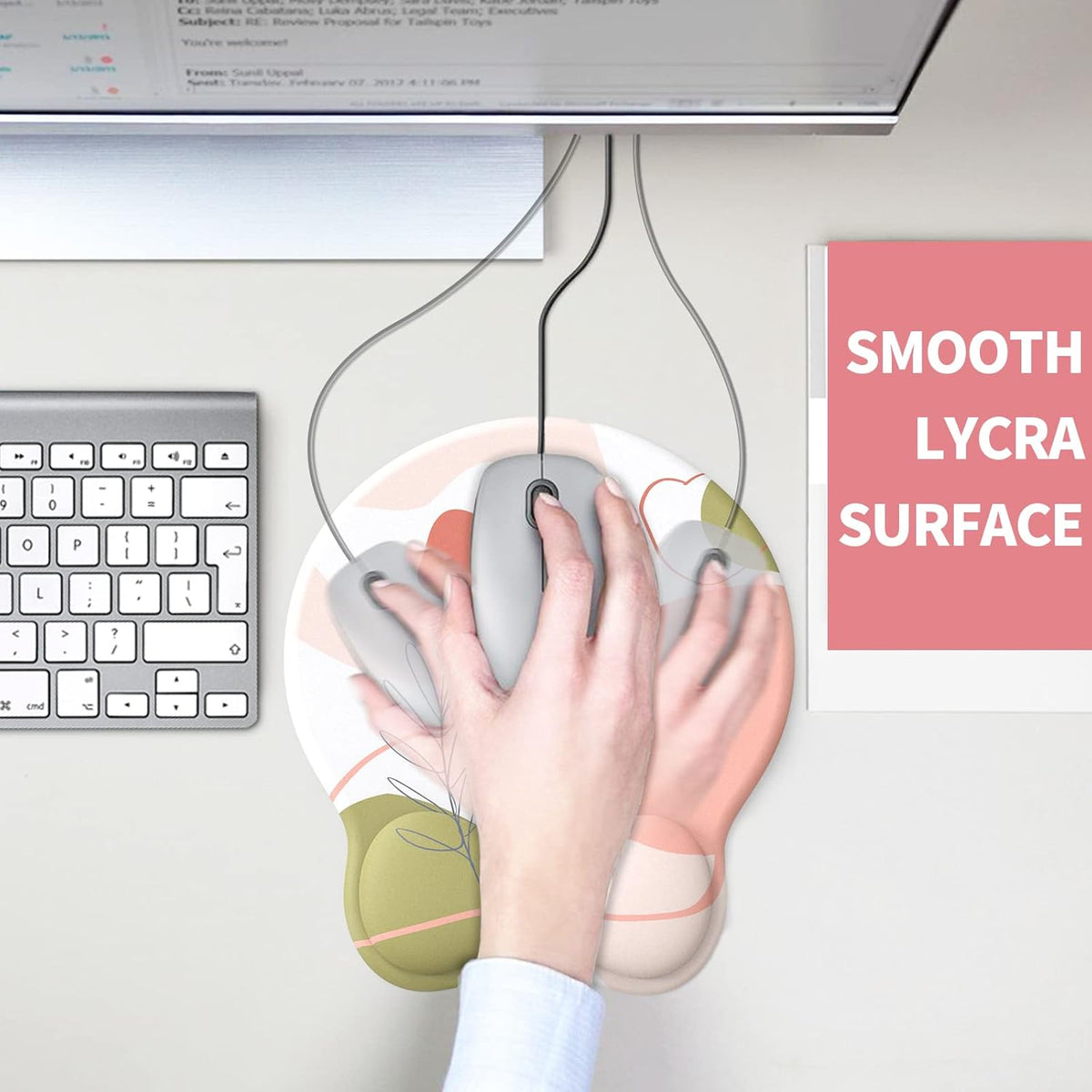 Mouse Pad with Wrist Rest