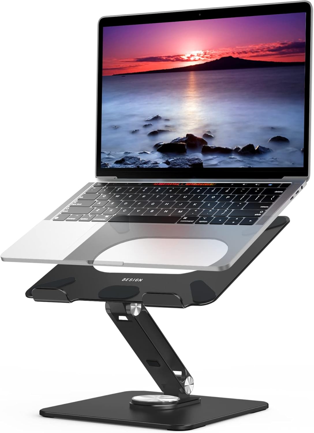 LSX7 Laptop Stand with 360 Rotating Base