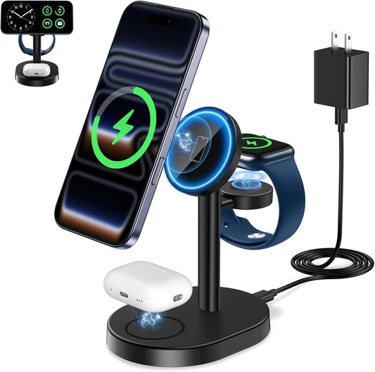 2026 3 in 1 Wireless Charging Station