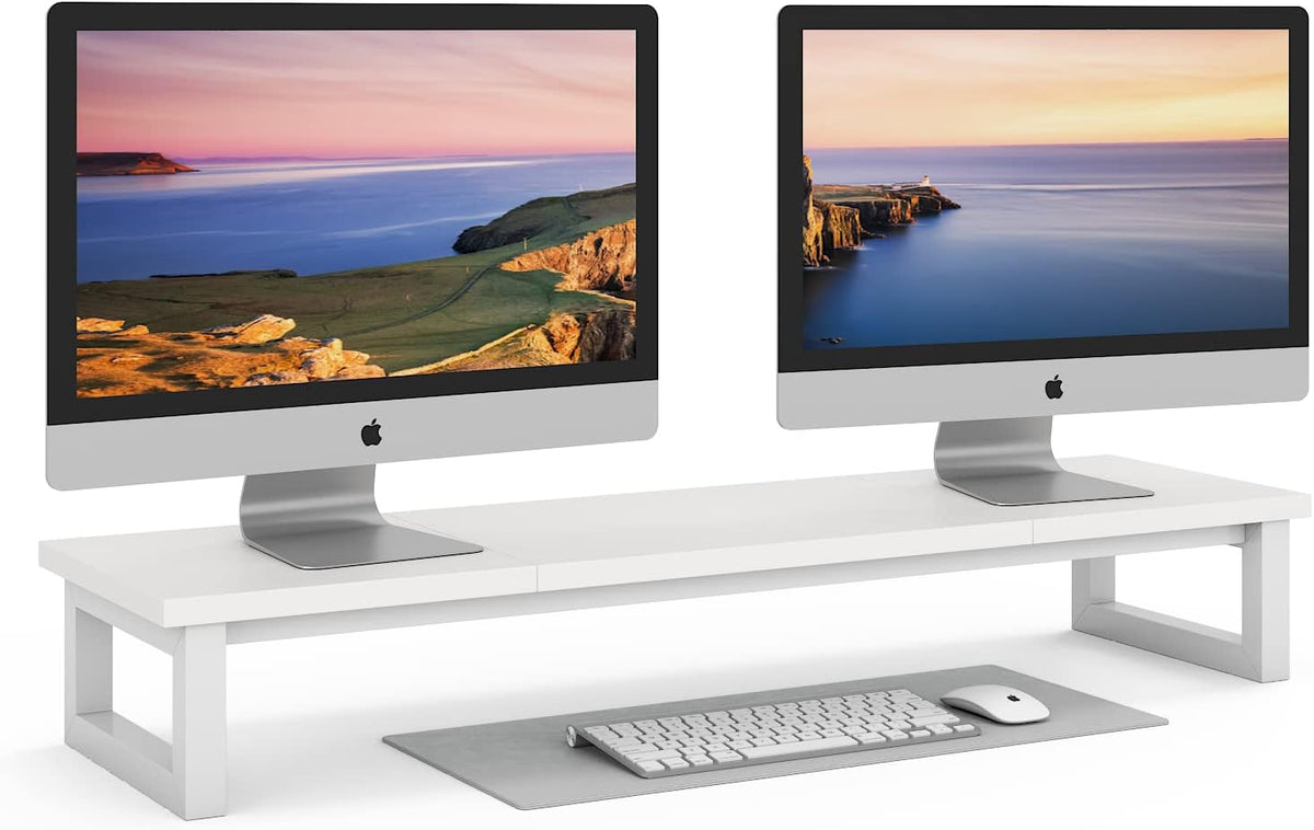 Dual Monitor Stand Riser, Large, 39Inch