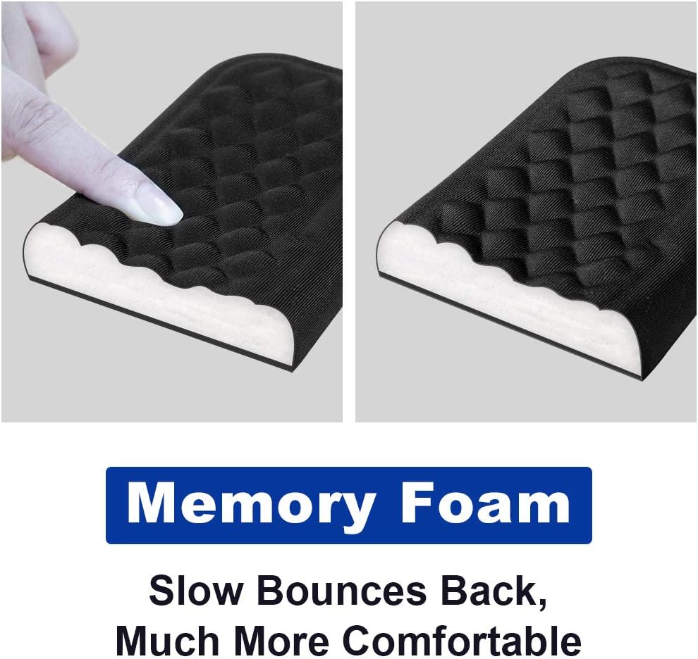 Mouse Wrist Rest Pad, Memory Foam Hand Rest Support Padded