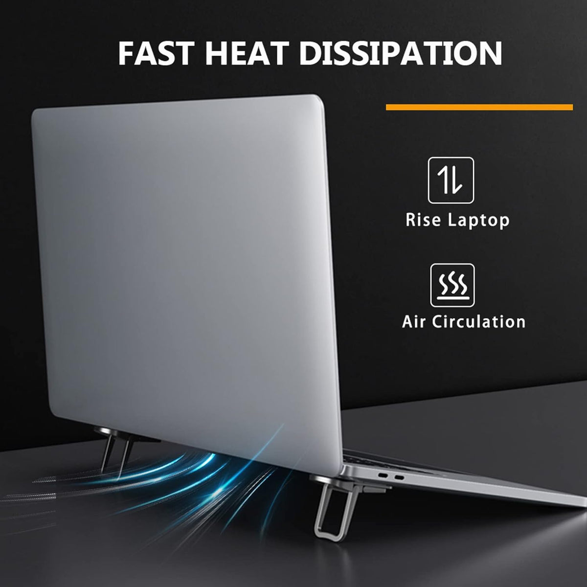 Zinc Alloy Mini Foldable Laptop Stand