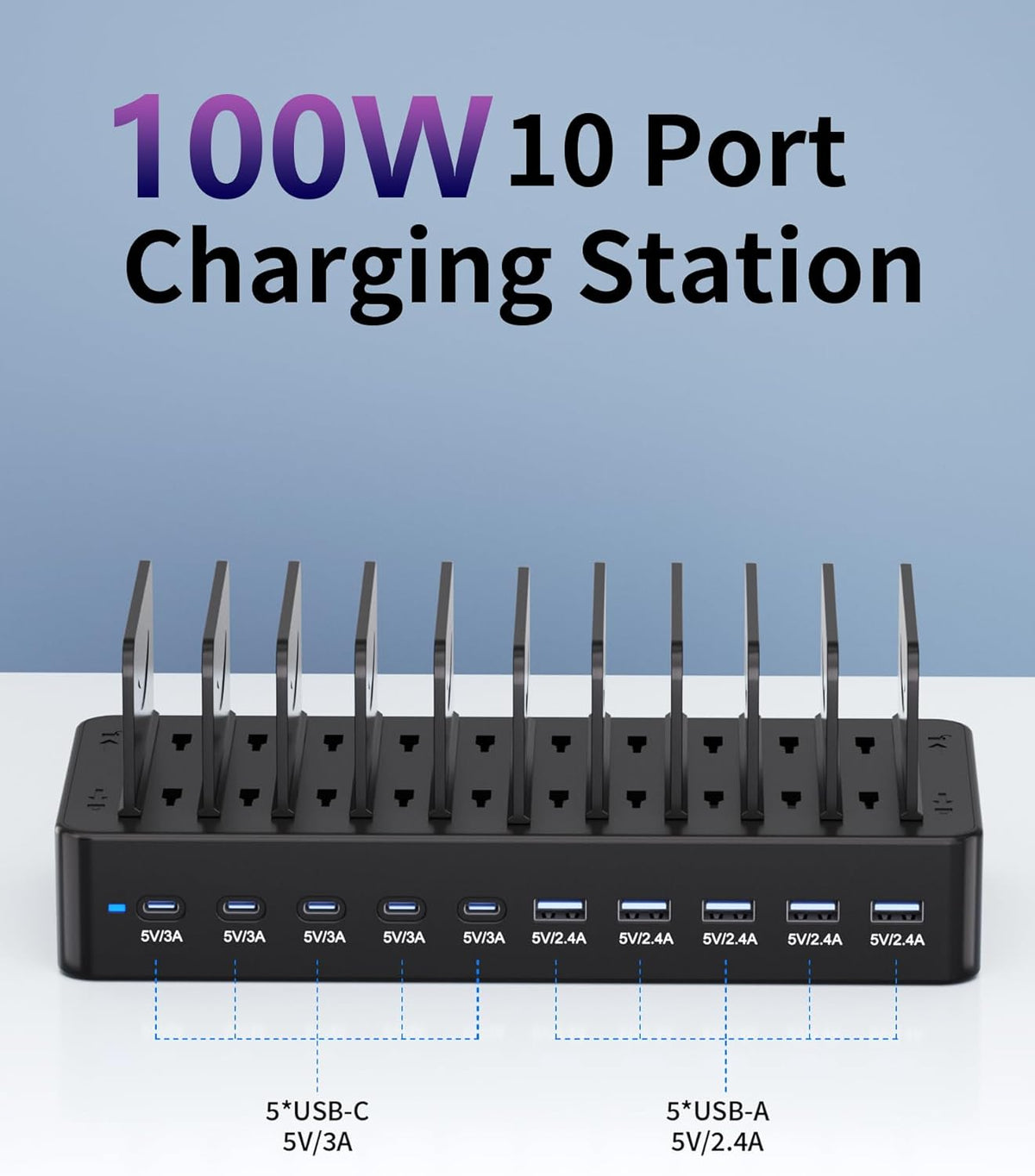 100W Charging Station