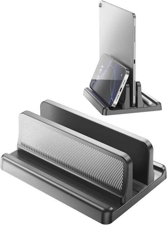 3 in 1 Vertical Laptop Stand Holder
