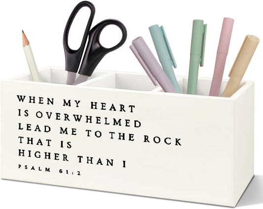 Inspirational Christian Pen Holder