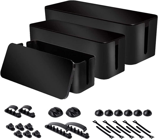 Cable Organizer Box Set of Three