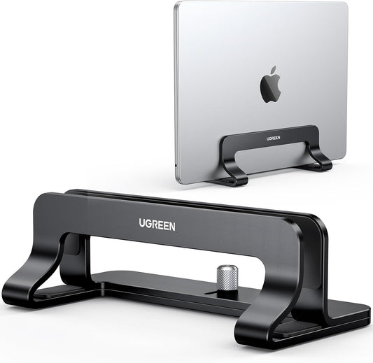 Vertical Laptop Stand Holder, Black