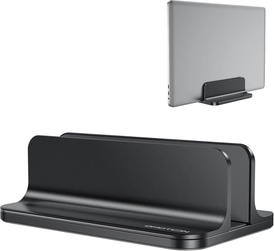 Vertical Laptop Stand Holder, Black, 17.3 inches
