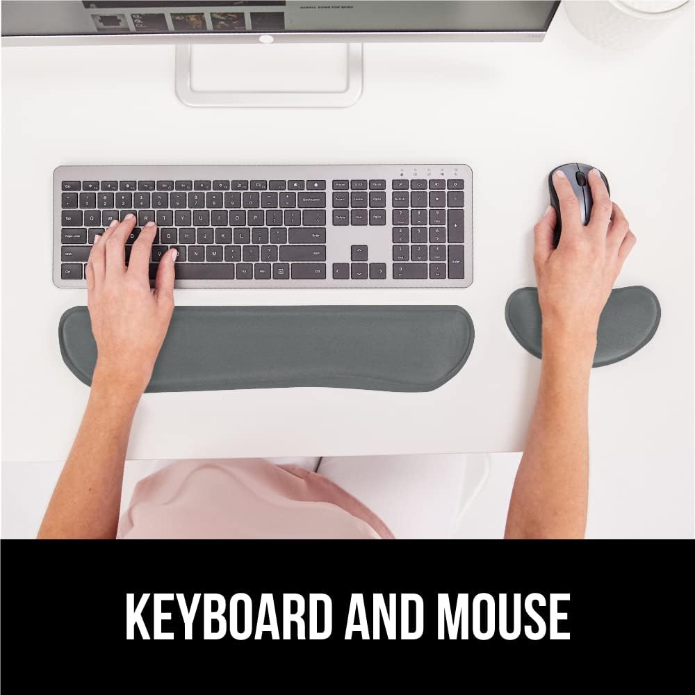 Silky Gel Memory Foam Wrist Rest