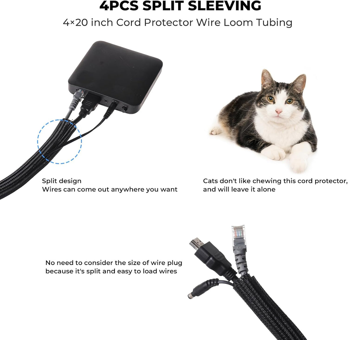 Cable Management Organizer Kit