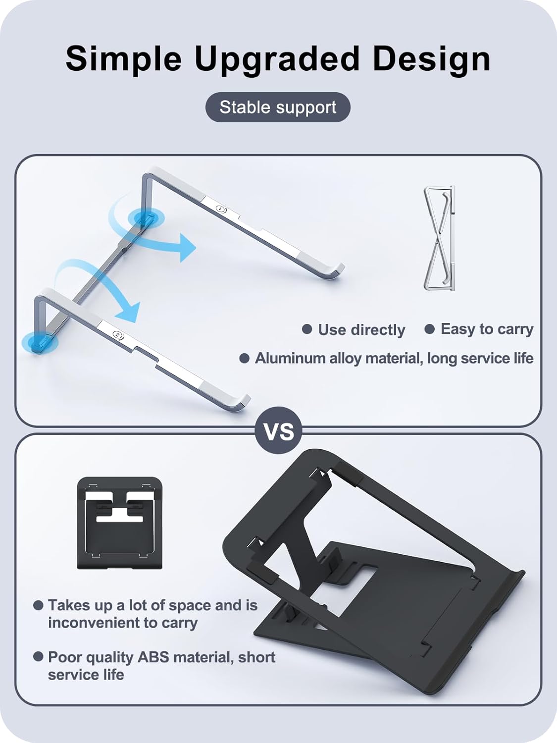 Laptop Stand , Aluminum Computer Stand