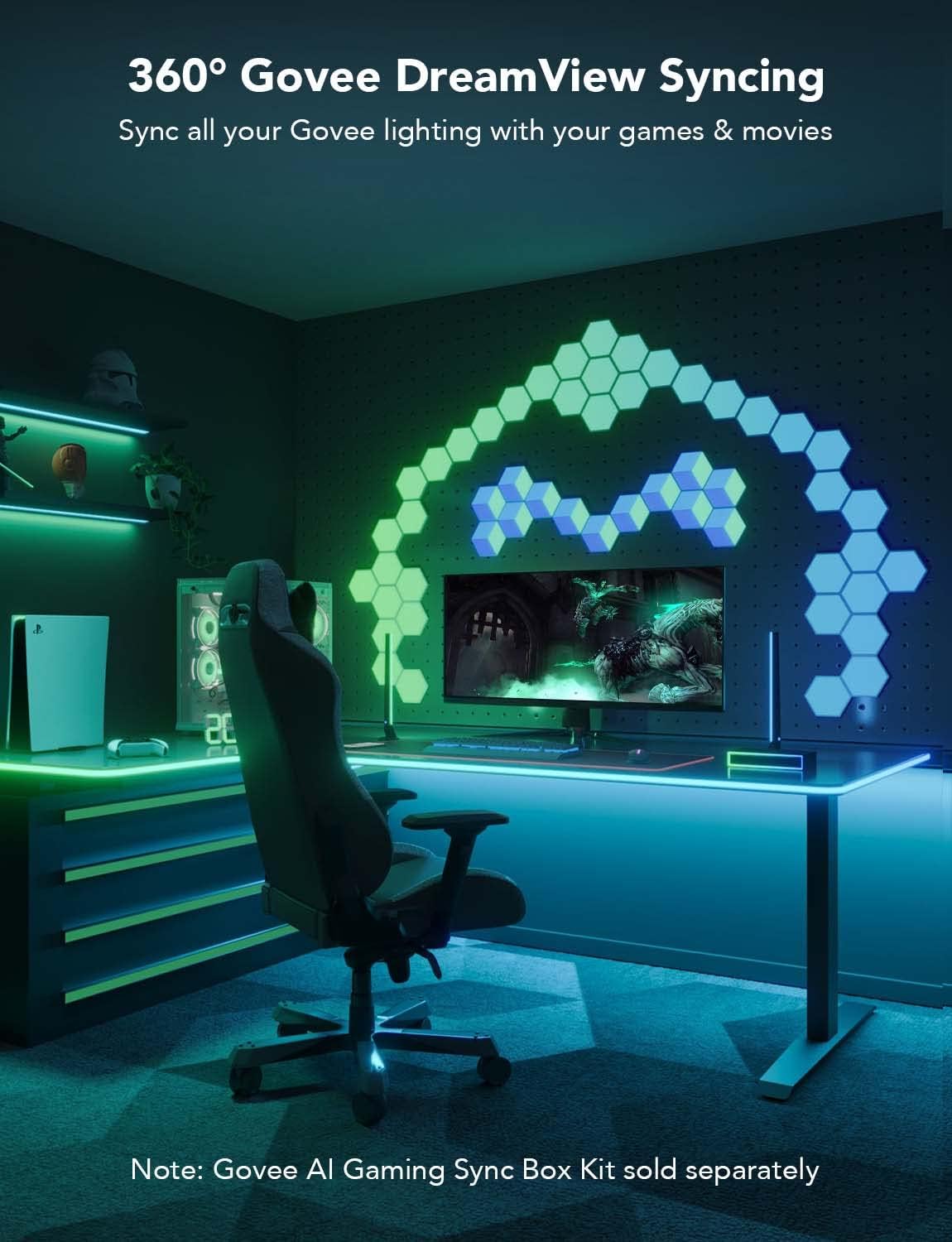 RGBIC Gaming Lights