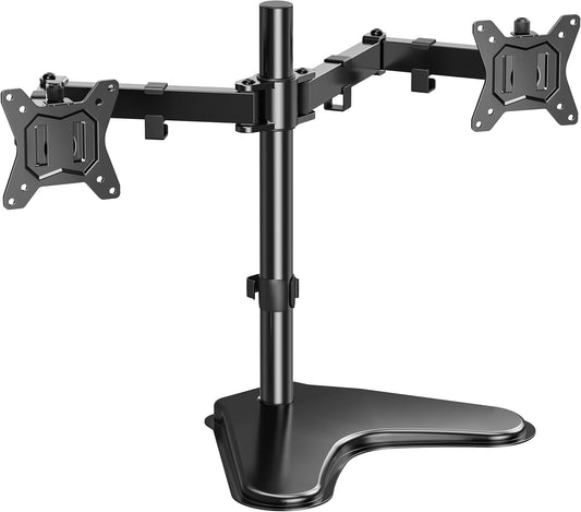 32 inches Dual Monitor Stand up to 17.6lbs per Arm