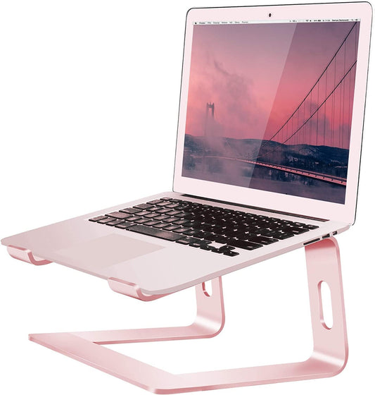 Ergonomic Laptop Stand, Pink