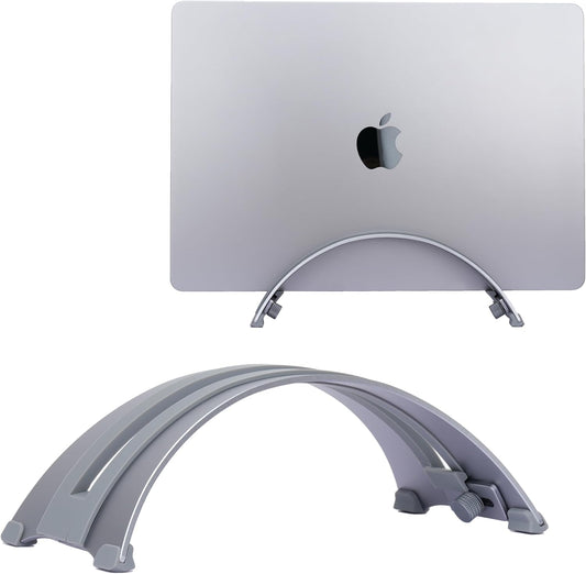 Adjustable Vertical Laptop Stand, Aluminum