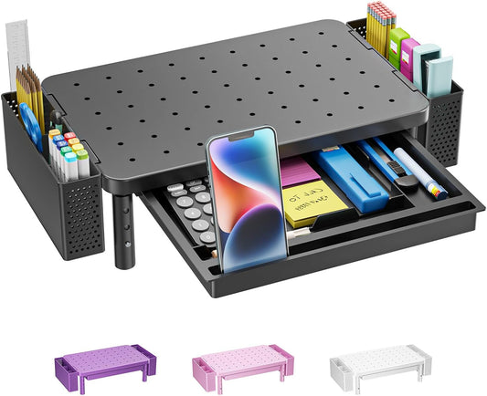 Computer Monitor Stand with Storage