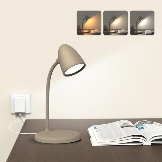 LED Desk Lamp, Brown