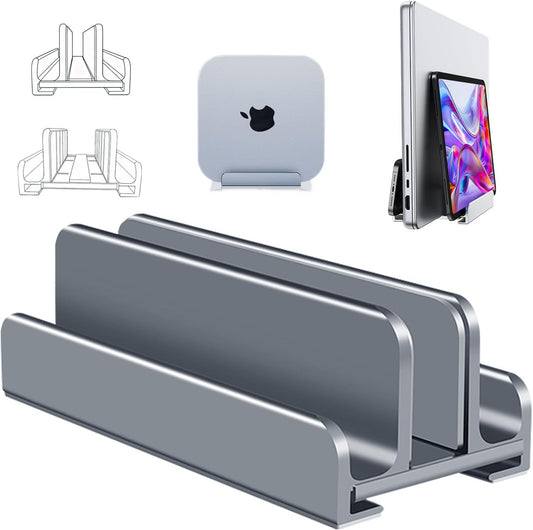 Aluminum Vertical Laptop Stand Holder