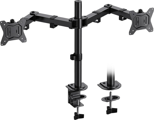 Dual Monitor Mount for 2 Monitors up to 32 inches