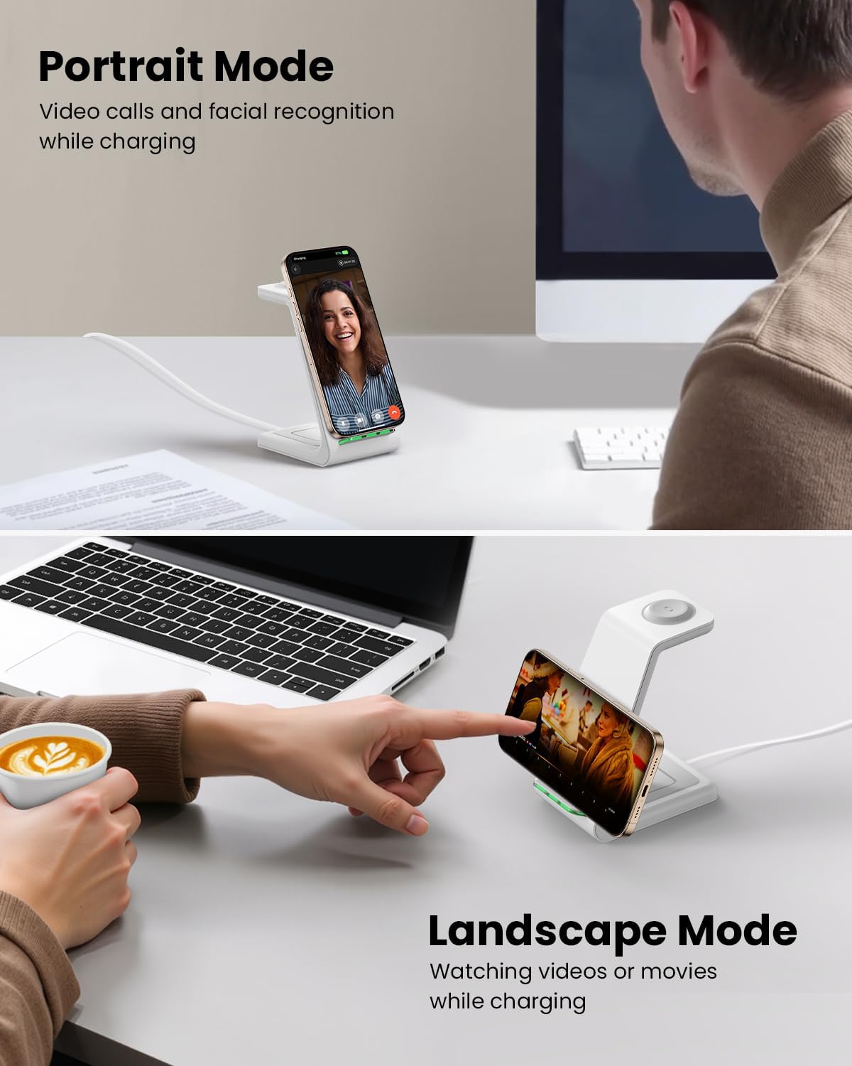 3 in 1 Wireless Charging Station