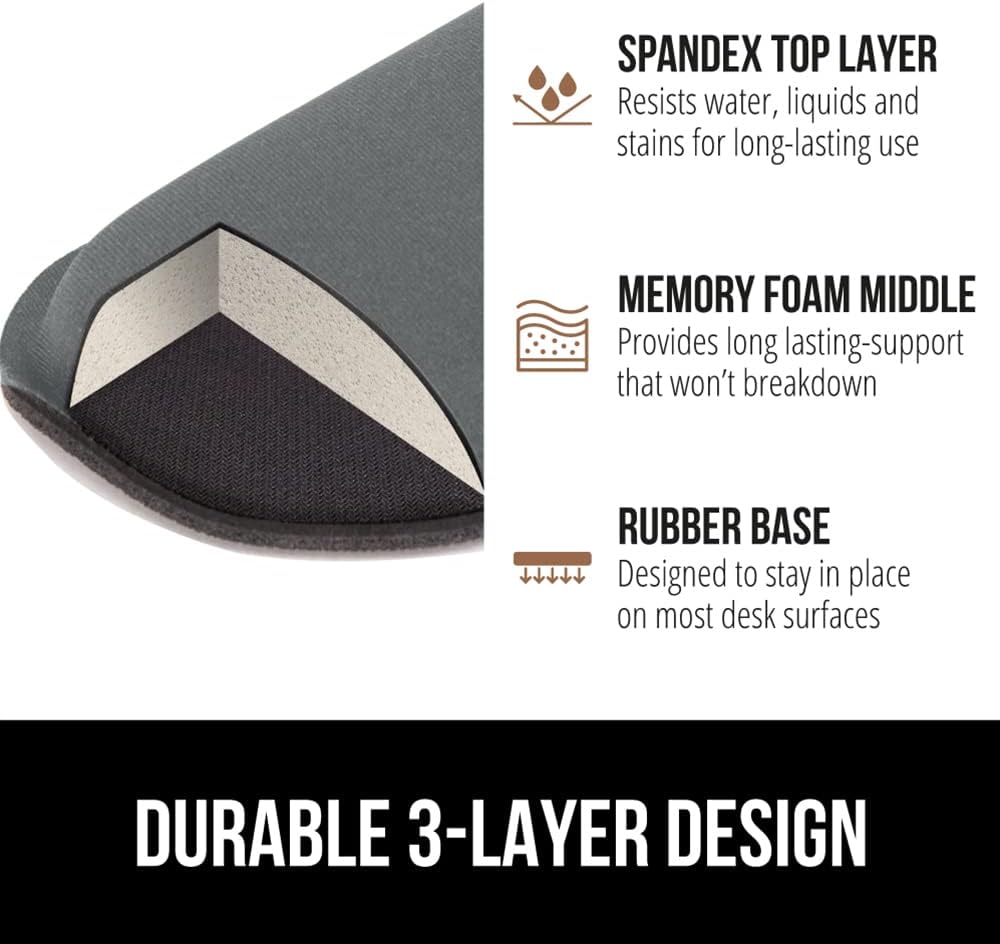 Silky Gel Memory Foam Wrist Rest