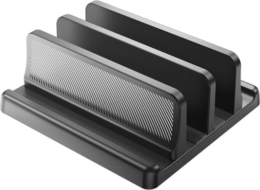 EAXBUX 4 in 1 Vertical Laptop Stand Holder