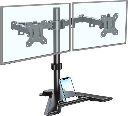 Dual Monitor Stand, 27 inches