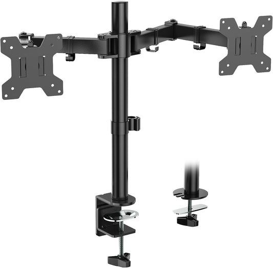 Dual Monitor Stand, 75x75, 27 inch