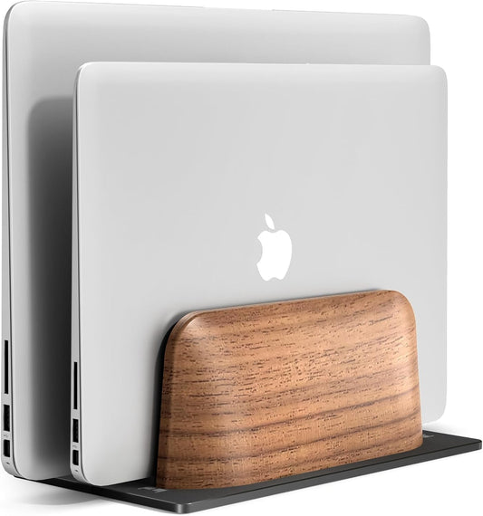 Vertical Laptop Stand, Wooden