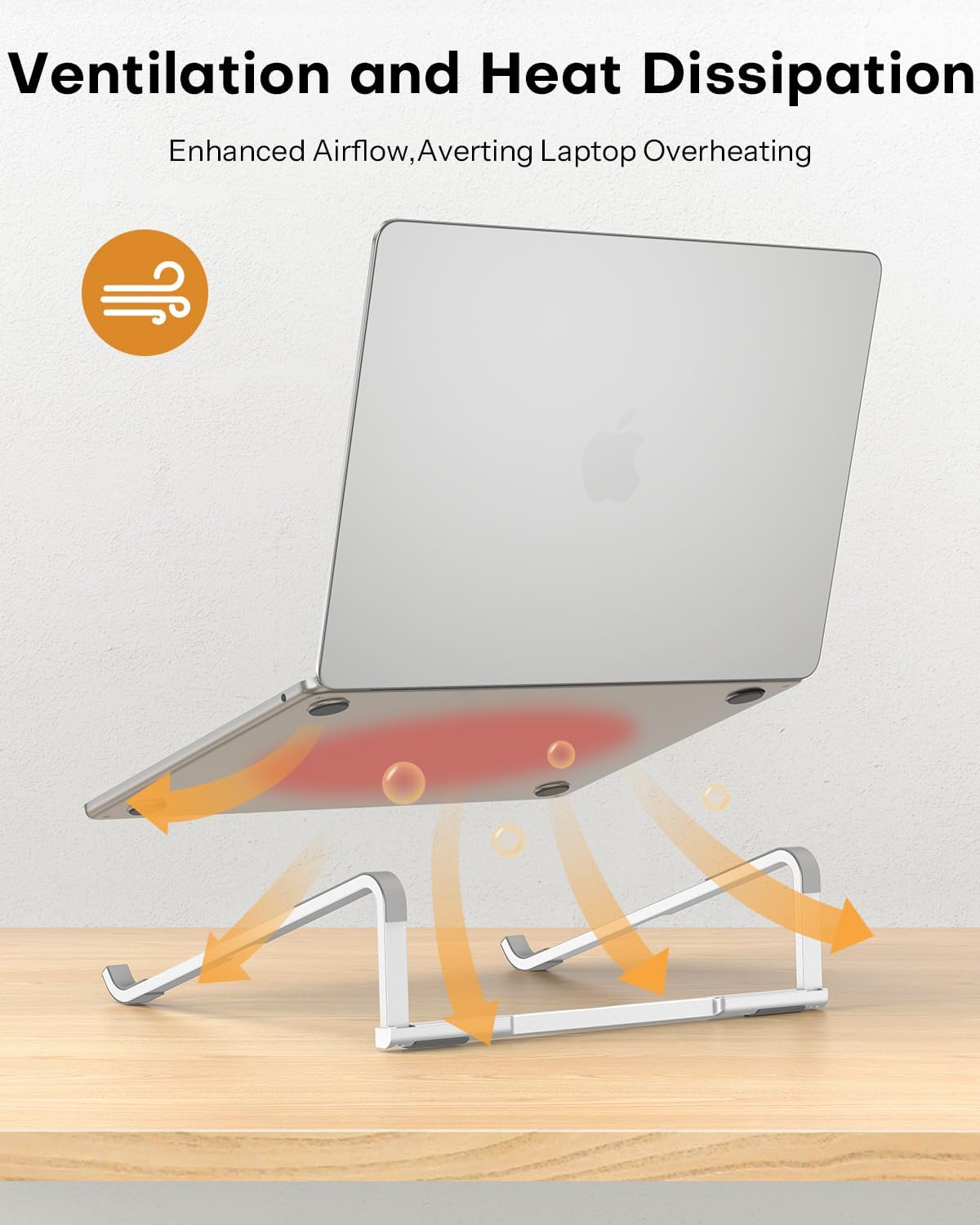 Portable Laptop Stand, Silver