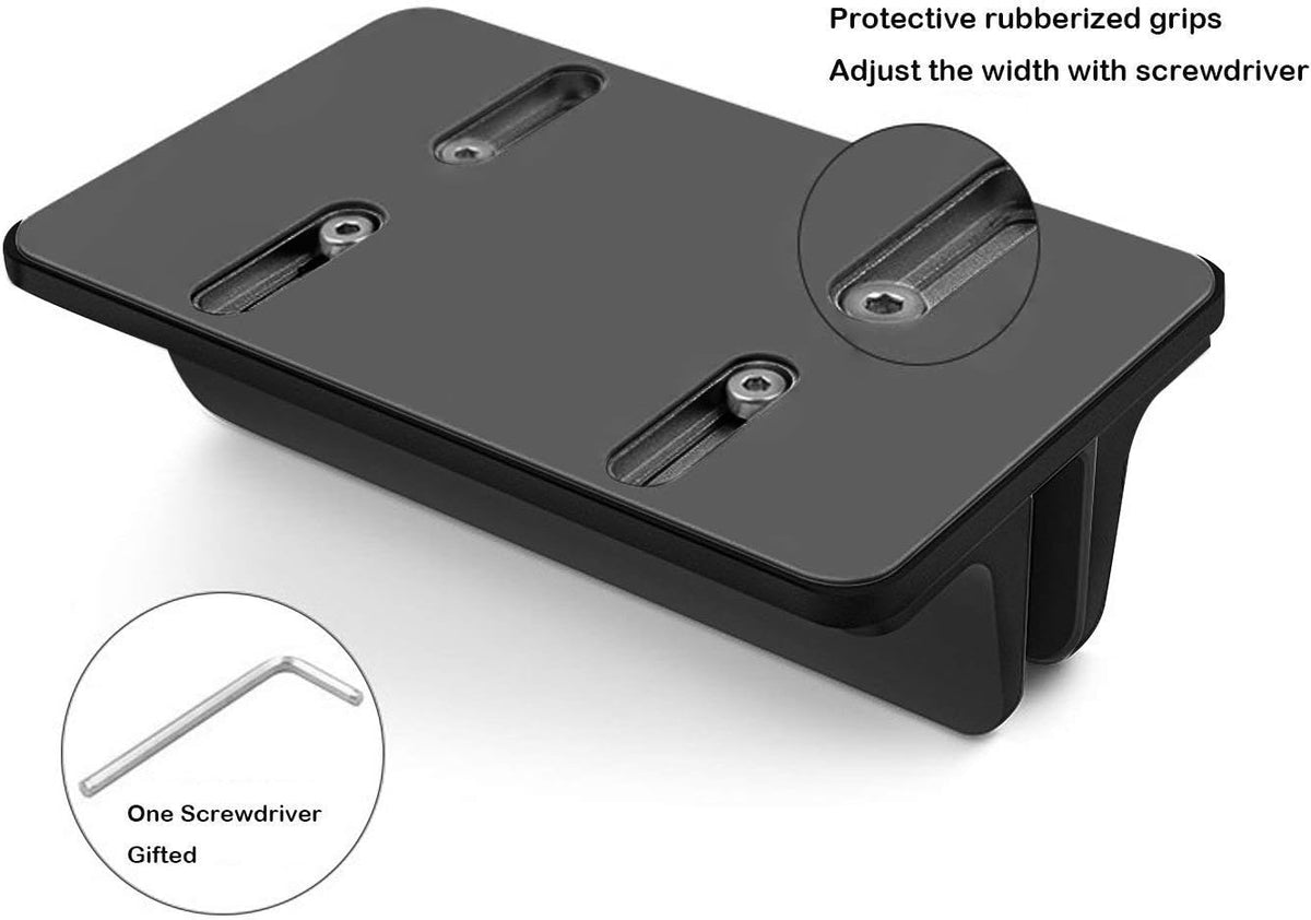 Laptop Stand, Vertical Desktop Holder with Adjustable Dock Size