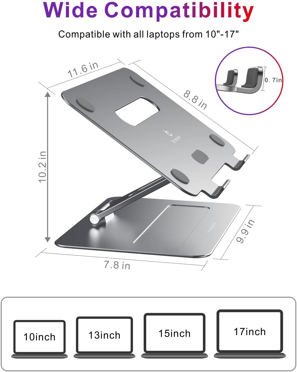 Adjustable MacBook Laptop Stand