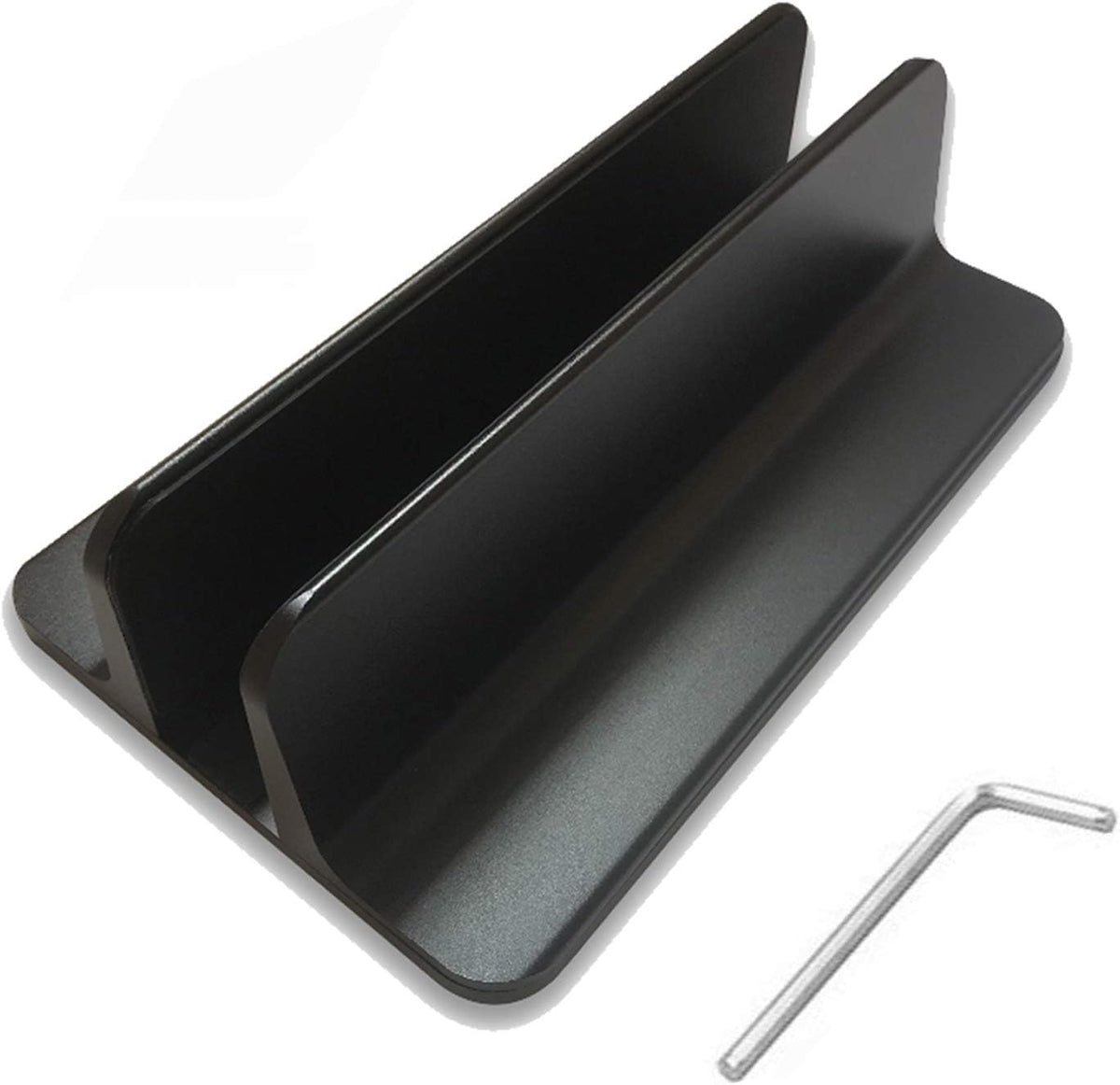 Laptop Stand, Vertical Desktop Holder with Adjustable Dock Size