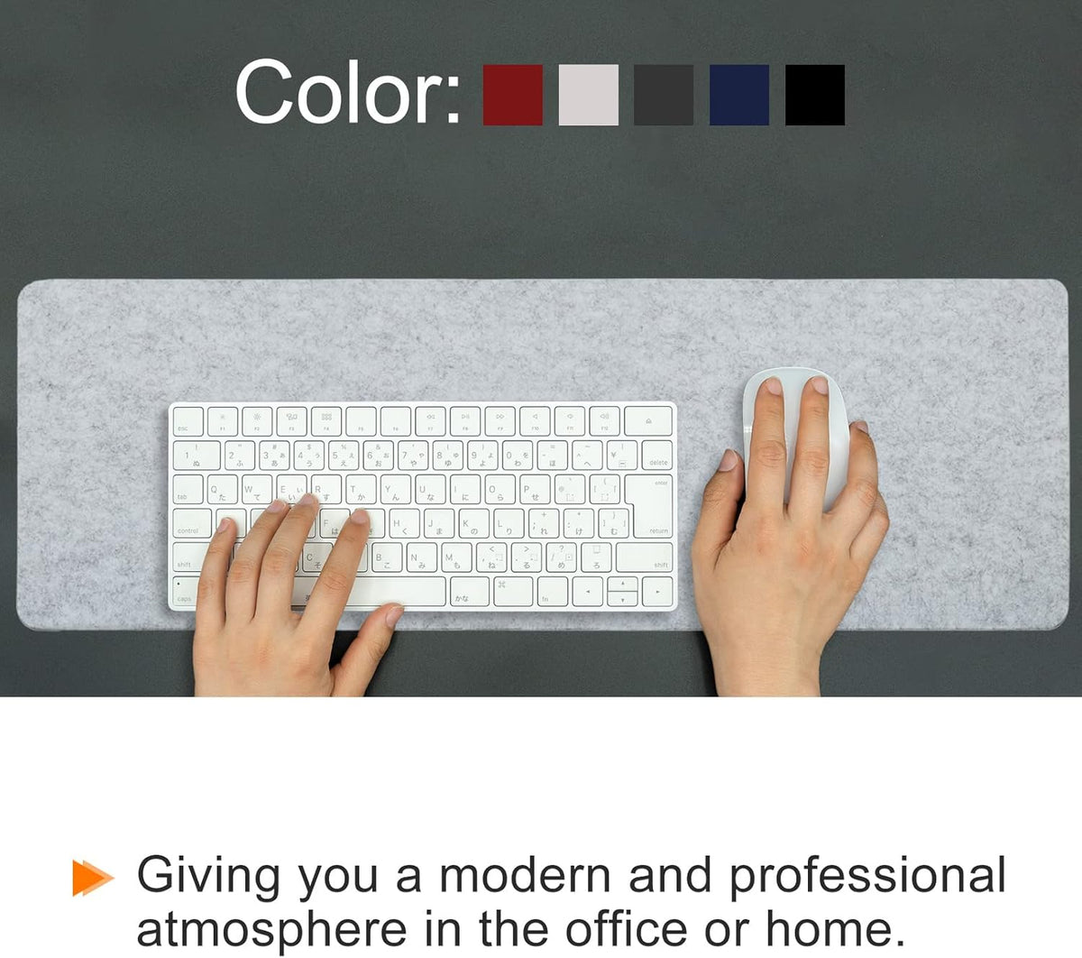 24"x12" Desk Mat Protector