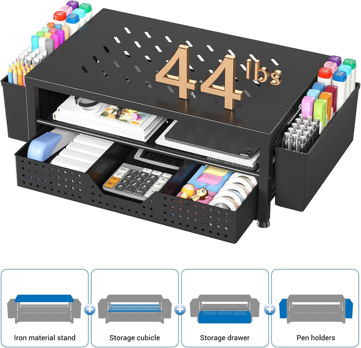 Laptop Stand Desk Organizer