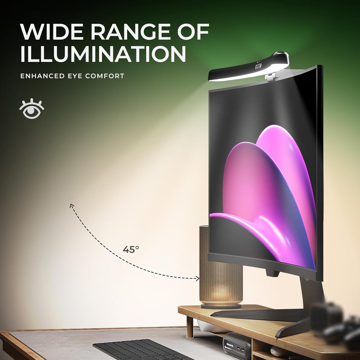 Monitor Light Bar Curved
