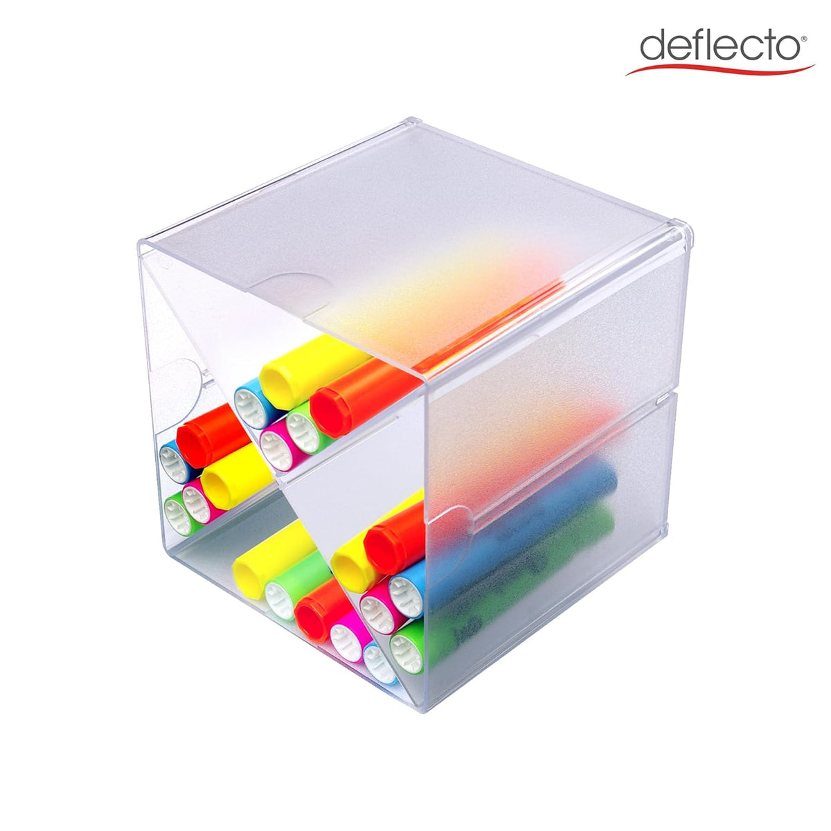 Stackable Cube Organizer - X Divider, Clear (350201-AMZ)