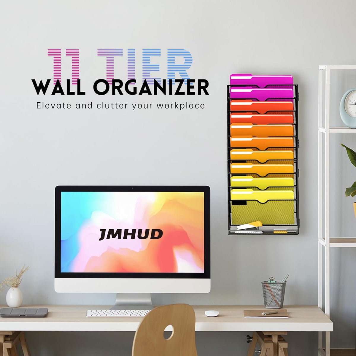 11-Tier Wall File Organizer