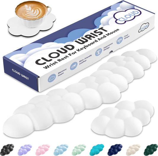 Cloud Wrist Rest, White