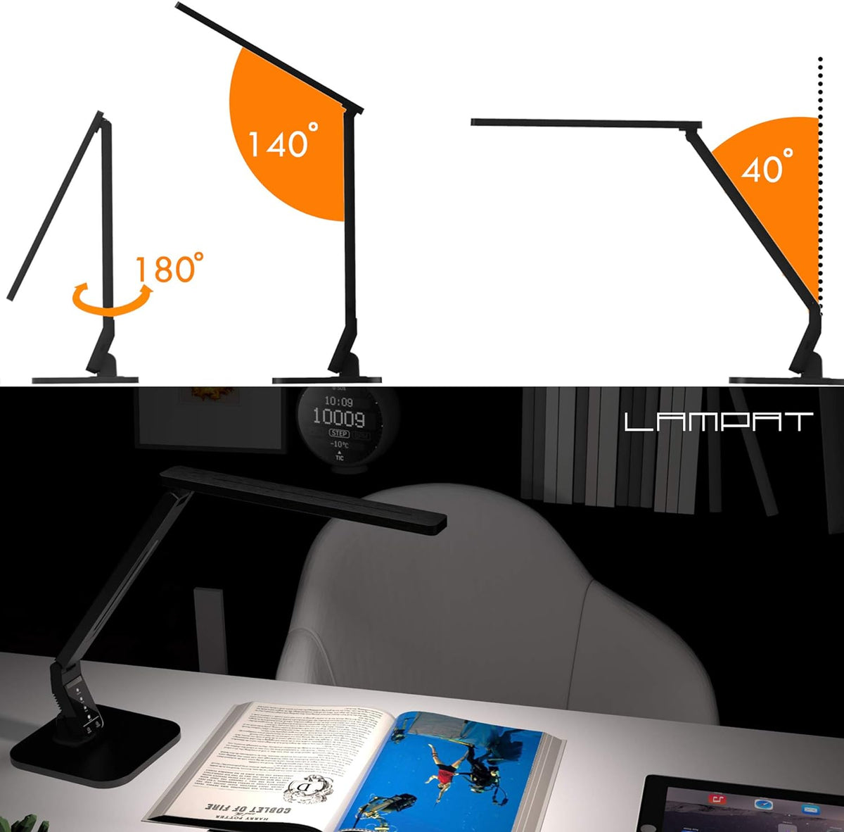 Dimmable LED Desk Lamp
