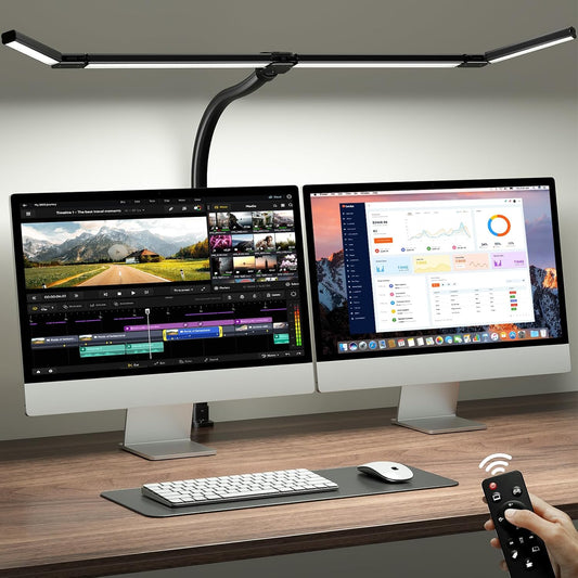 42" LED Desk Lamp with Clamp