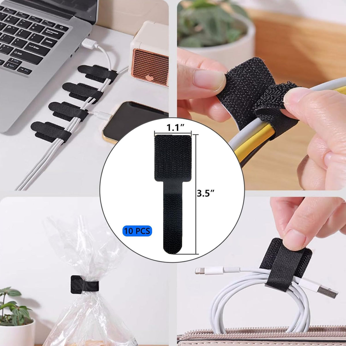 Cable Management Kit 4 Cable Cable Sleeves