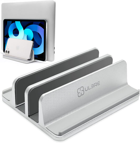Vertical Laptop Stand, Silver